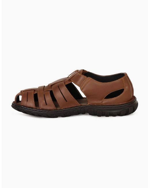 Lotus Brown Bruno Sandals for men