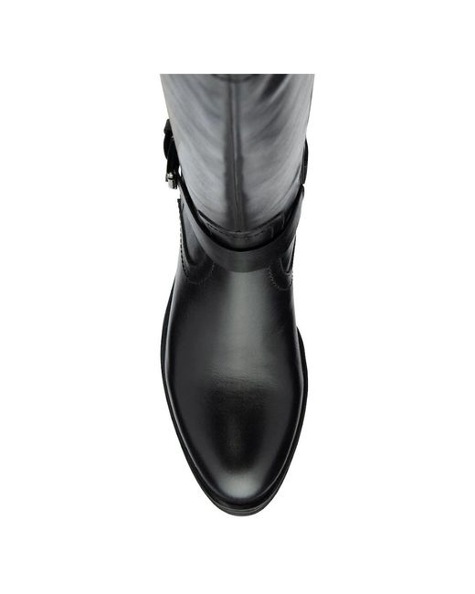 Ravel Black Eildon Knee High Boots