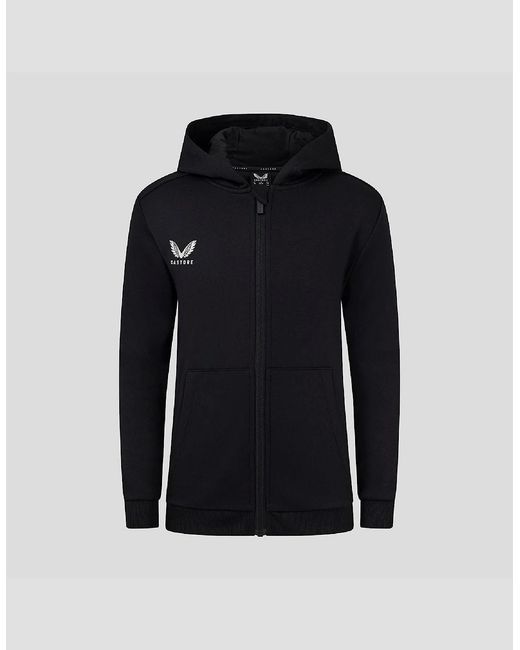 Castore Black Zip Thru Hoodie