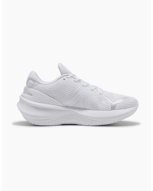 PUMA White Scend Pro 2 Everyday Running Shoes for men