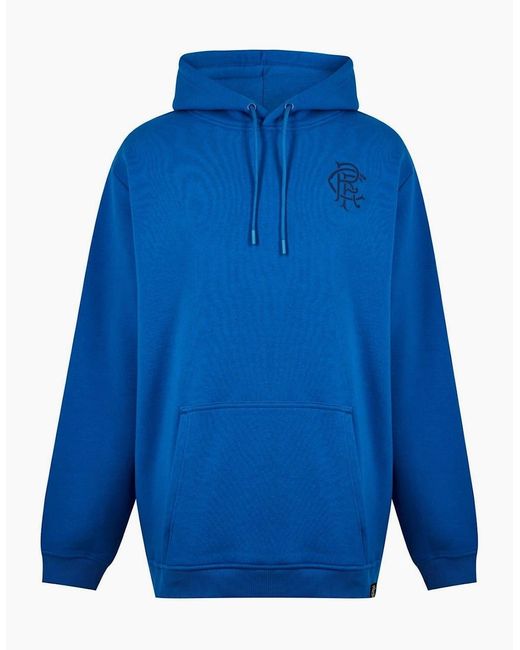 Castore Blue Rangers Hoodie for men
