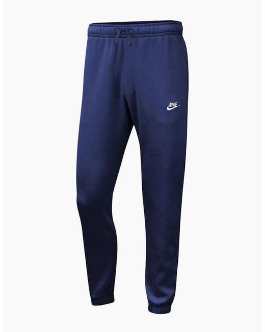 Nike Blue Sportswear Essential Fleece Jogger Sweat Pants
