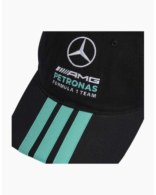 Adidas Black Dna 3S Logo Embroidered Dad Cap for men