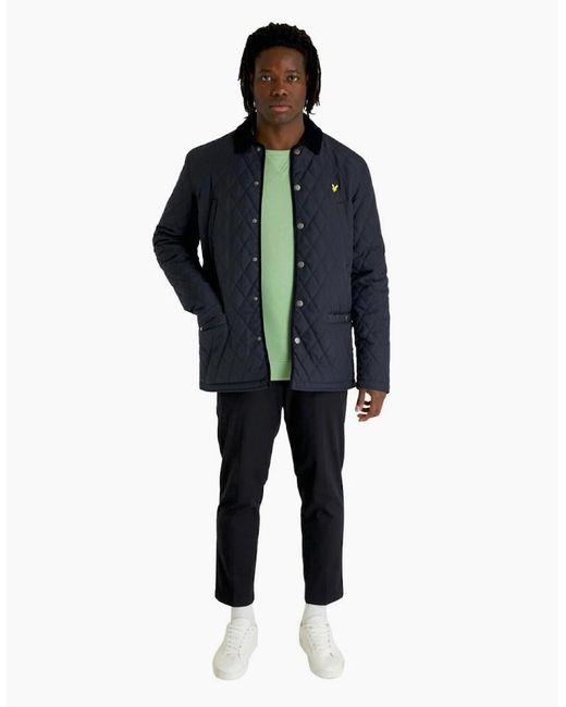 Lyle & Scott Green Lyle & Scott Branded Glencoe Pull-Over Jumper for men
