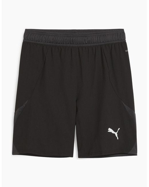PUMA Black Teamfinal Shorts Football Shorts for men