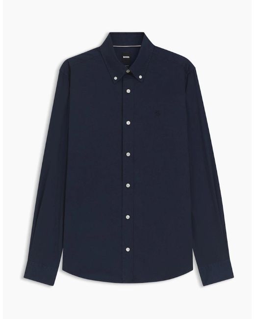 Boss Blue Boss H Roan Bd E C1 263 Shirt 404 Dk for men
