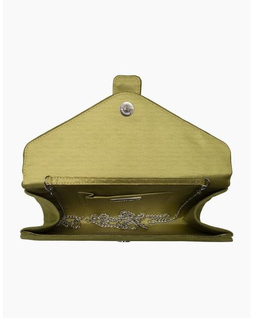 Lotus Green Aletta Clutch Bag