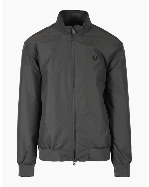 Fred Perry Gray Brentham Jacket Field for men