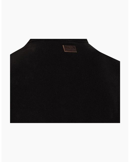 Trespass Black Bernary Fleece Gilet for men