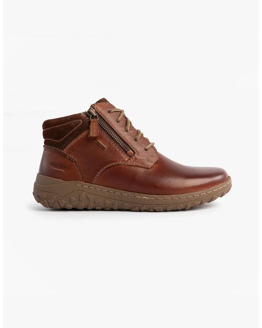 Josef Seibel Brown Ruby 54 Ladies Boots Castagne