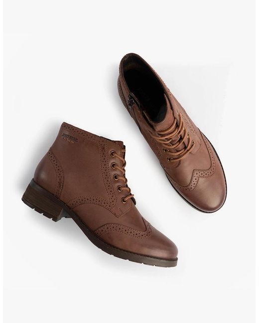 Josef Seibel Brown Kate 11 Brogue Boots Brasil