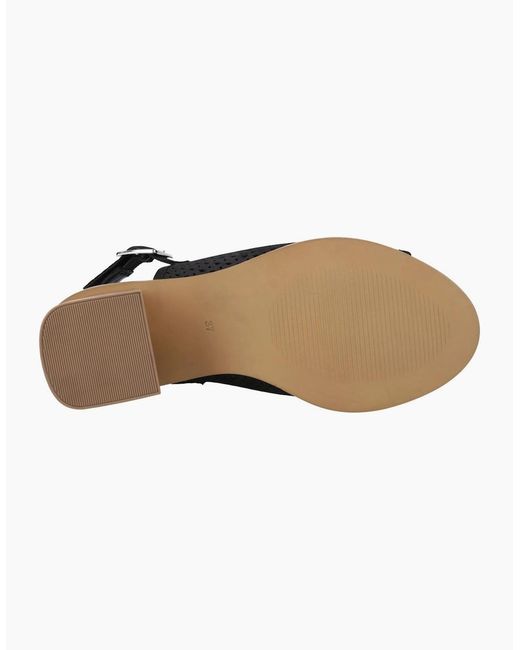 Hush Puppies Black Louise Heeled Sandals