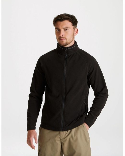 Craghoppers Black Expert Corey 200 Microfleece Jacket for men