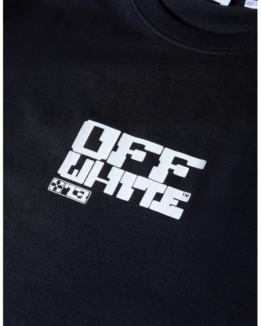 Off-White c/o Virgil Abloh Black Slim Fit T Shirt for men