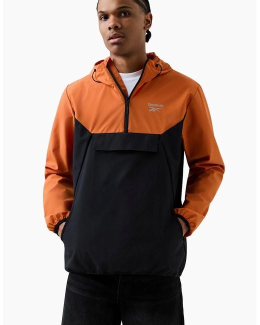 Reebok Orange Burbage Oh Windrunner for men