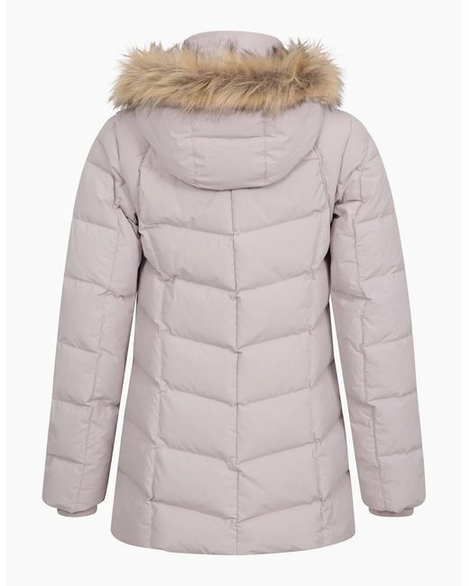 Mountain Warehouse Gray Ladies Isla Ii Long Down Jacket