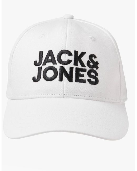 Jack & Jones Black Gall Baseball Cap for men