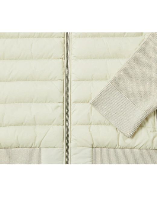 Belstaff White Control Cardigan Birch for men