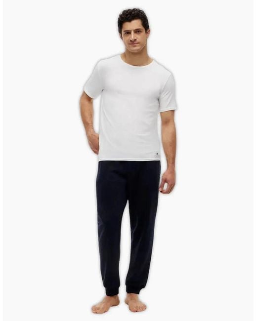 Tommy Hilfiger Blue Original French Terry Lounge Joggers, Desert Sky for men
