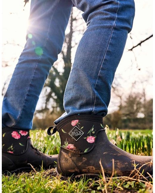 Muck Boot Black Muckster Ii Ankle Wellingtons
