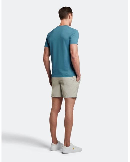 Lyle & Scott Blue Swim Shorts for men