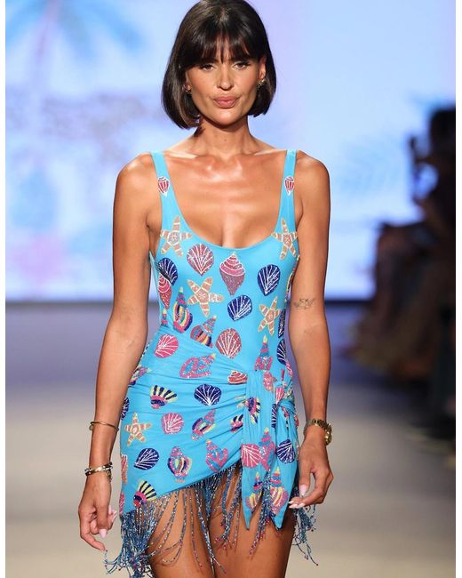 Oceanus Blue Oceanic Swimsuit