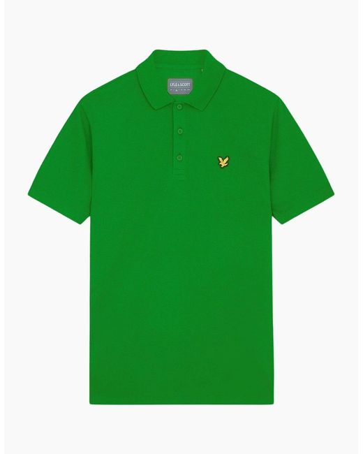 Lyle & Scott Green Lyle & Scott Fairway Polo Shirt for men