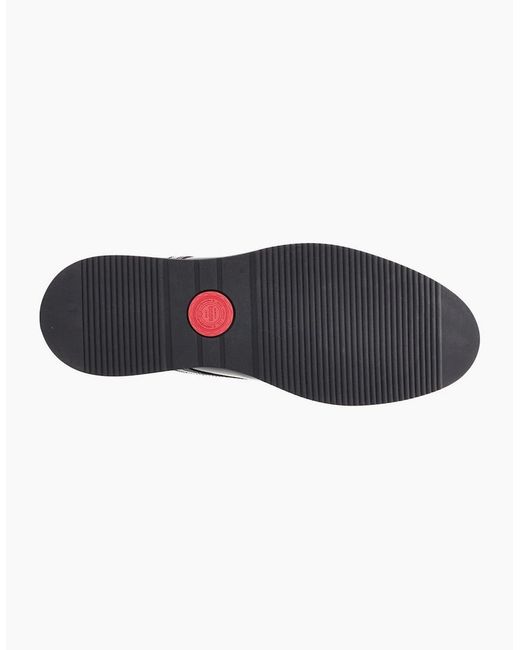 Base London Black Roly Plain Toe Derby Shoes for men