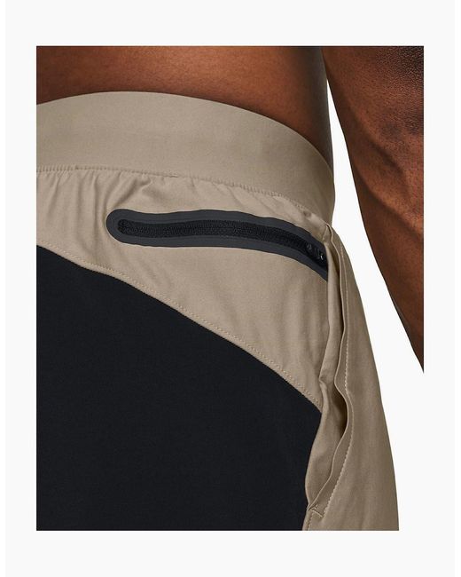 Under Armour Gray Elite Hybrid Bermuda Shorts for men