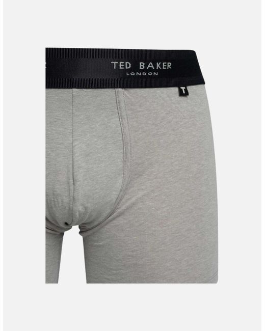 Ted Baker Blue 3-Pack Coloured Boxer Briefs for men