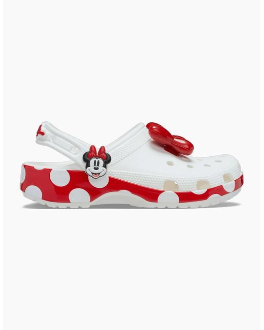 CROCSTM Red 212717 Minnie Mouse Disney Clogs