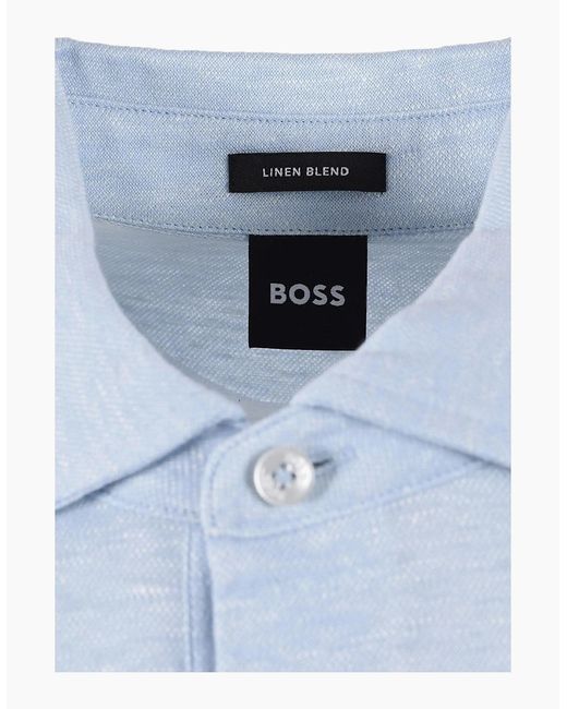 Boss Blue Boss H Press Polo Light Pastel for men
