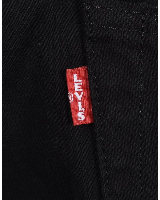Levi's Black Original Jeans for men