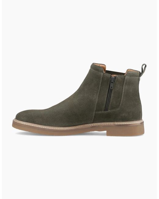 Hush Puppies Green Gareth Chelsea Boots for men