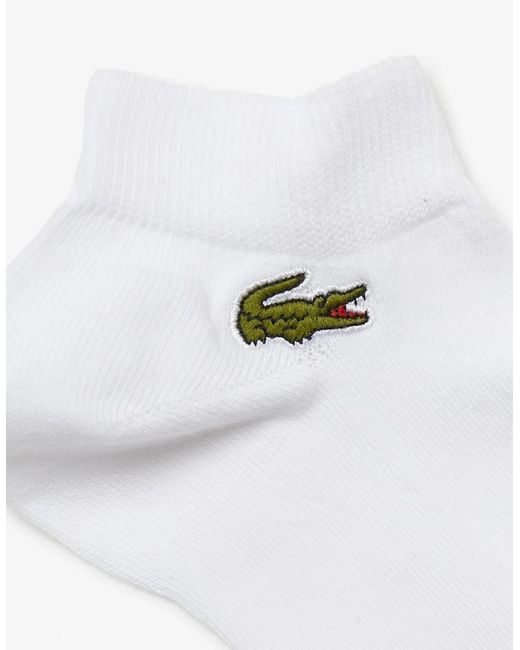 Lacoste Multicolor Pack Of 3 Pairs Of Low Sport Trainer Socks for men