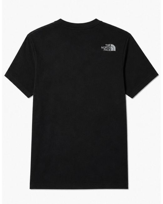 The North Face Black Easy Tee Short Sleeve T-Shirt for men