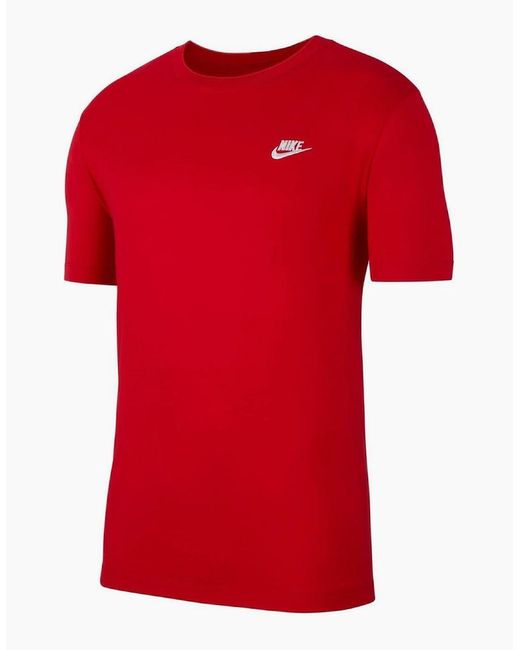 Nike Red Club T-Shirt for men