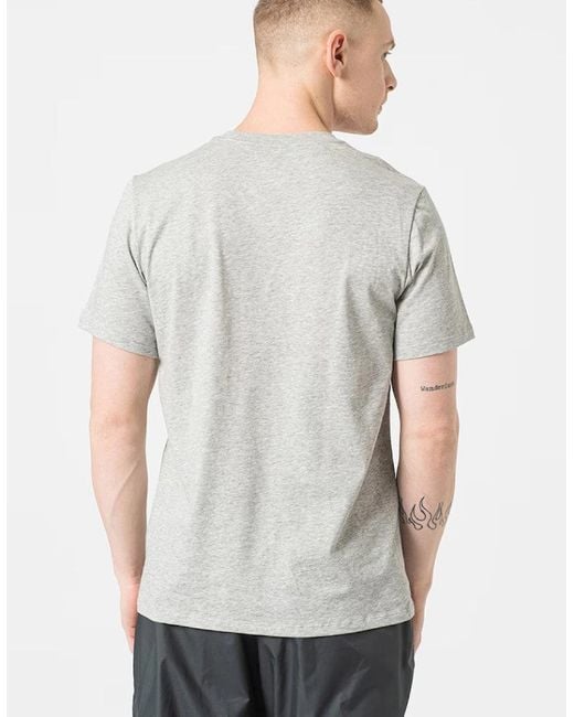 Nike Gray Club Swoosh Dri-Fit Training T Shirt for men