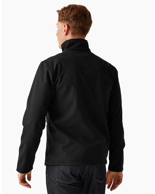 Regatta Black Professional Octagon Ii Waterproof Softshell Jacket for men