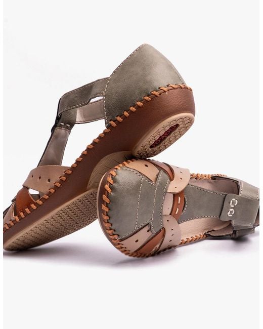 Rieker Brown M1655-54 Sandals
