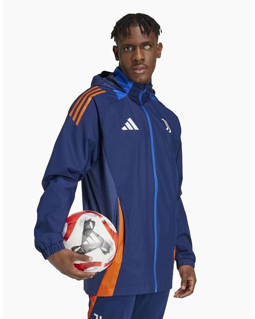 Adidas Blue Aw Jacket Tracksuit Top for men