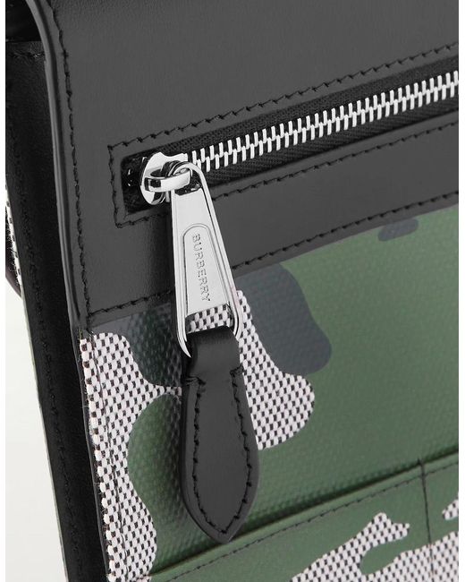 Burberry Black Mini Pocket Phone Pouch