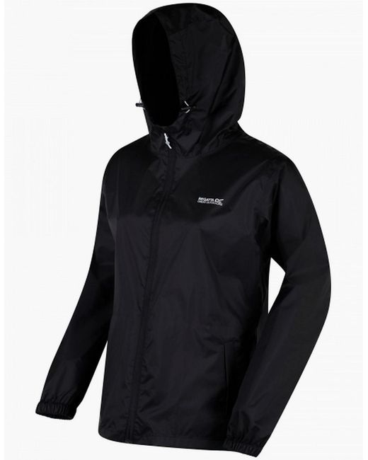 Regatta Black Ladies Pack It Iii Waterproof Jacket