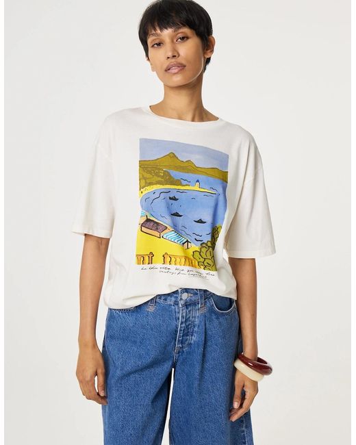 FABIENNE CHAPOT White Steve T Shirt