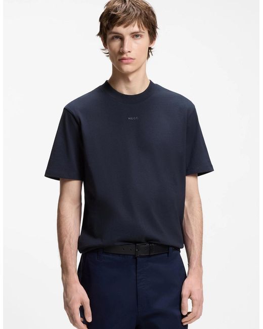 Boss Blue Hugo Dapolino T-Shirt S2-26 406 Dk for men