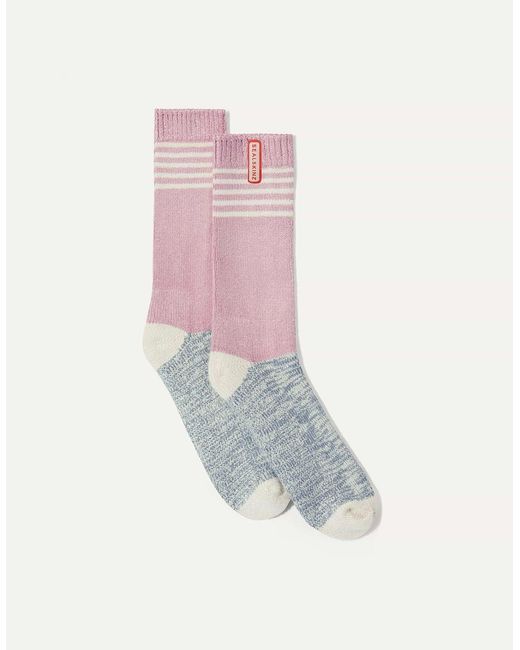 SealSkinz Pink Bawdeswell Bamboo Mid Lightweight Crew Socks for men