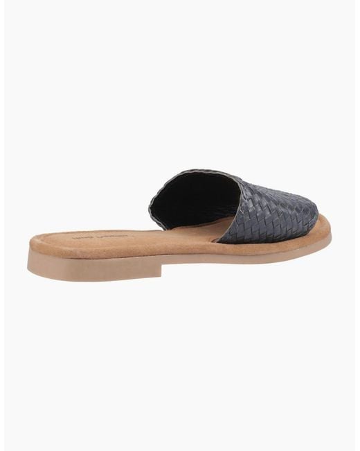 Hush Puppies Blue Hetty Wide Fit Sandals