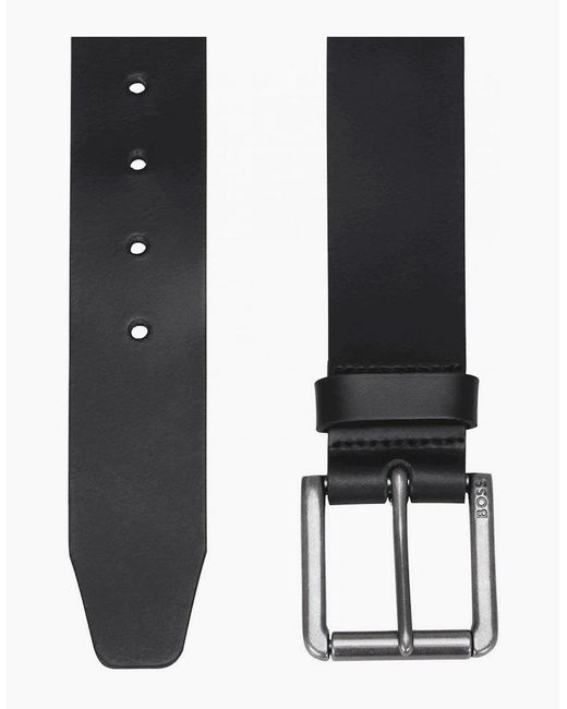 Boss Black Joris Leather Belt for men