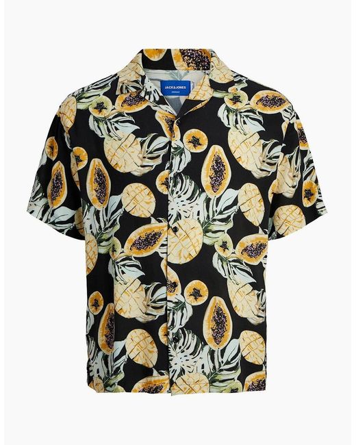 Jack & Jones Natural Tampa Regular Fit Short Sleeve Shirt for men