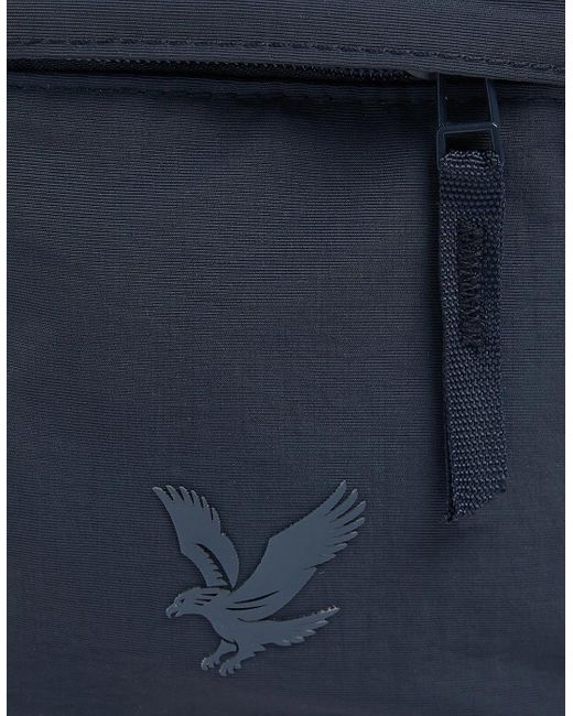 Lyle & Scott Blue Crossbody Pouch Bag for men